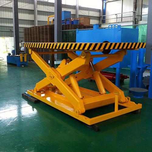 固定剪叉式液压升降平台(剪切式液压升降平台)