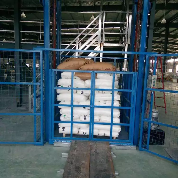 液压升降货梯溢流阀如何调节_载货电动升降货梯 导轨式升降机 厂房液压货梯