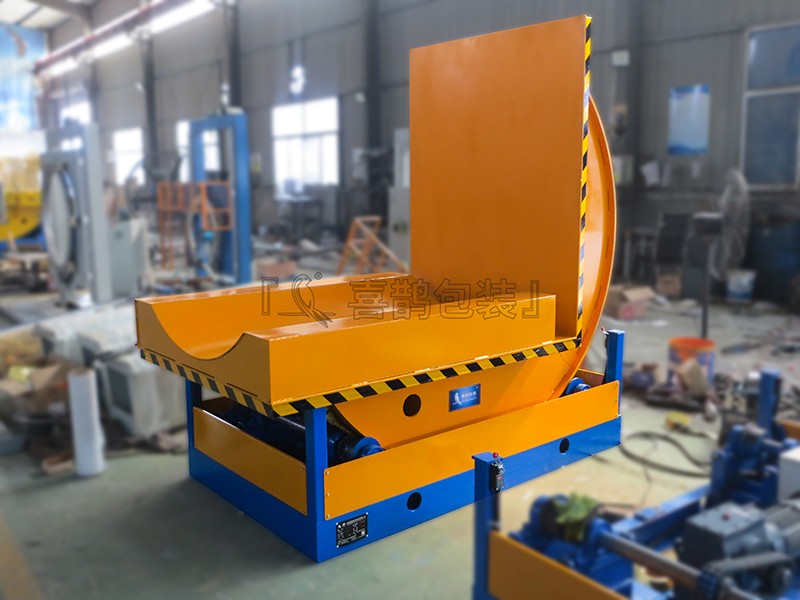 超强:90度机械翻转机，翻转纸卷 布卷 钢卷等